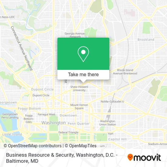 Business Resource & Security map