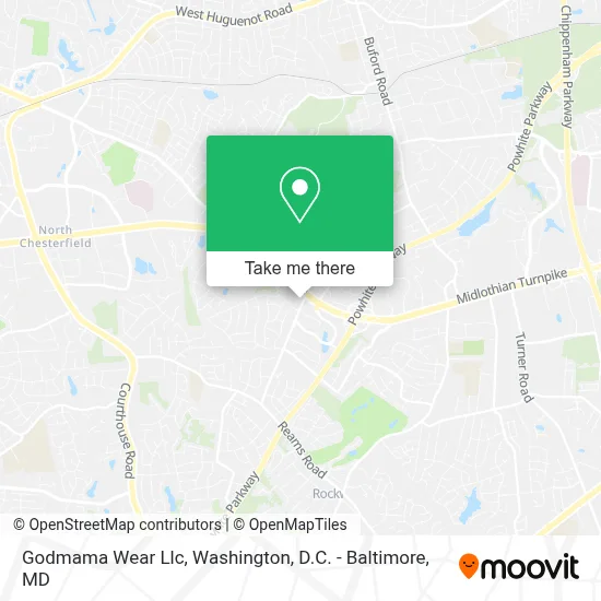 Godmama Wear Llc map