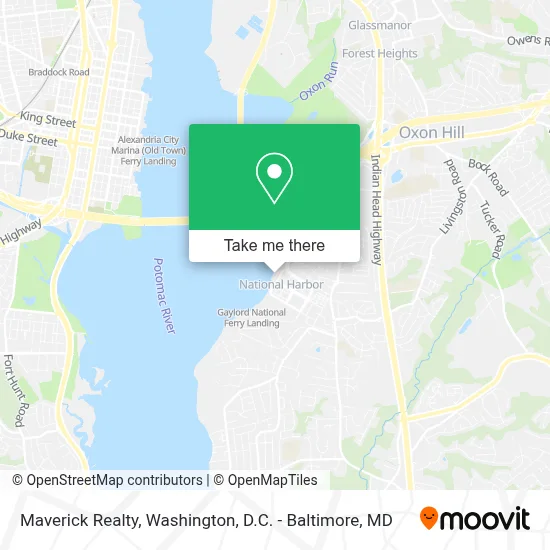 Maverick Realty map