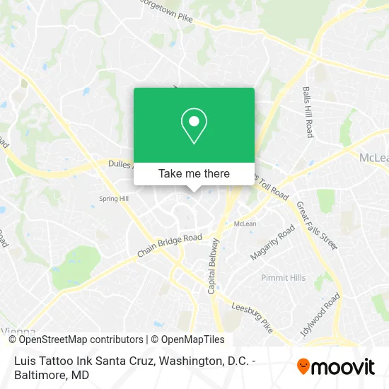 Luis Tattoo Ink Santa Cruz map