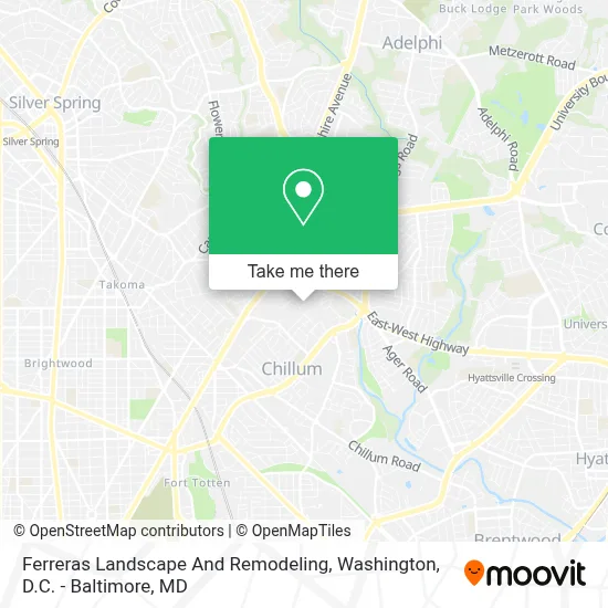 Ferreras Landscape And Remodeling map