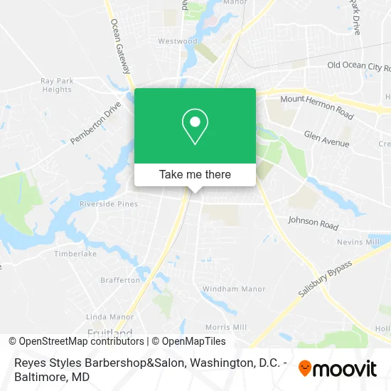 Reyes Styles Barbershop&Salon map