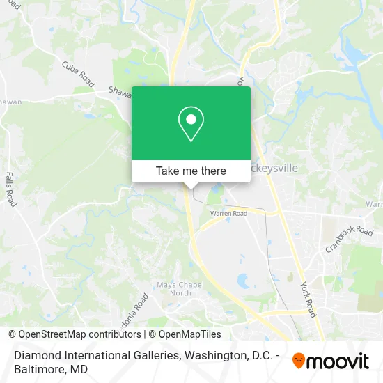 Diamond International Galleries map