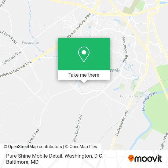 Pure Shine Mobile Detail map