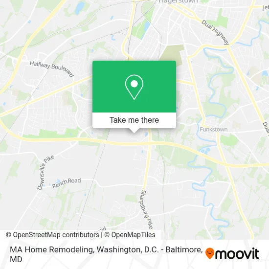 MA Home Remodeling map