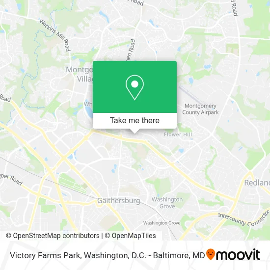 Victory Farms Park map