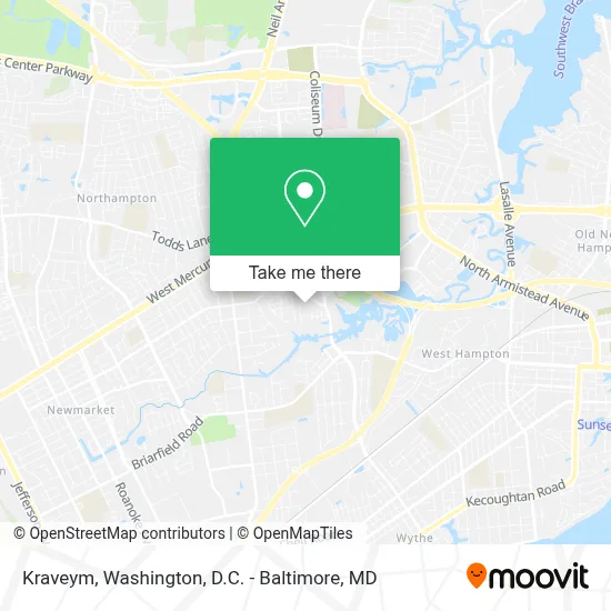 Kraveym map
