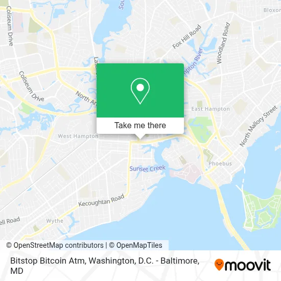 Bitstop Bitcoin Atm map