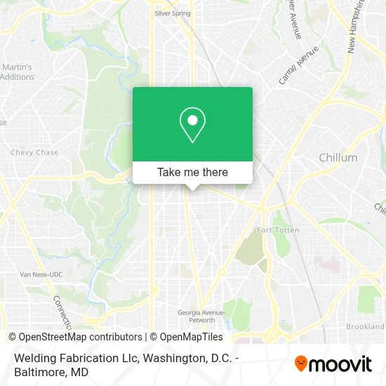 Welding Fabrication Llc map