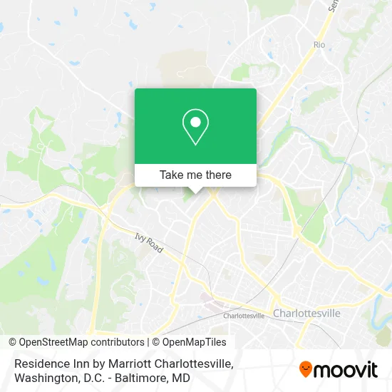 Residence Inn by Marriott Charlottesville map
