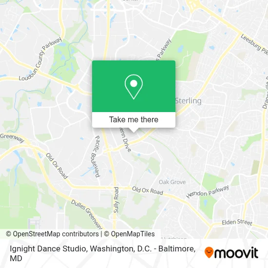 Ignight Dance Studio map