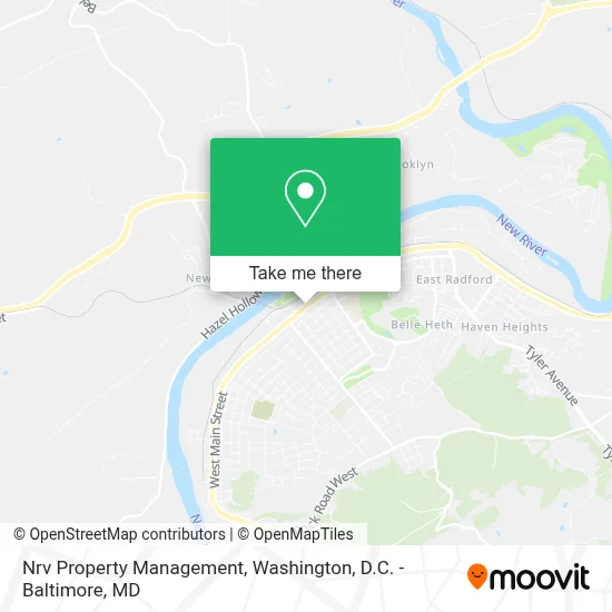 Nrv Property Management map