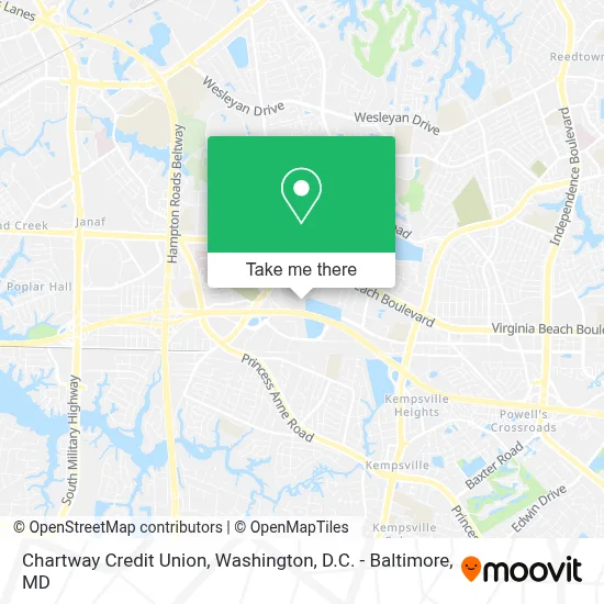 Chartway Credit Union map