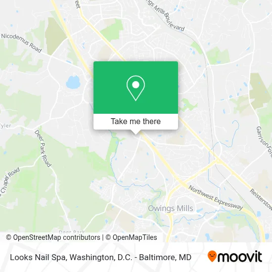 Looks Nail Spa map