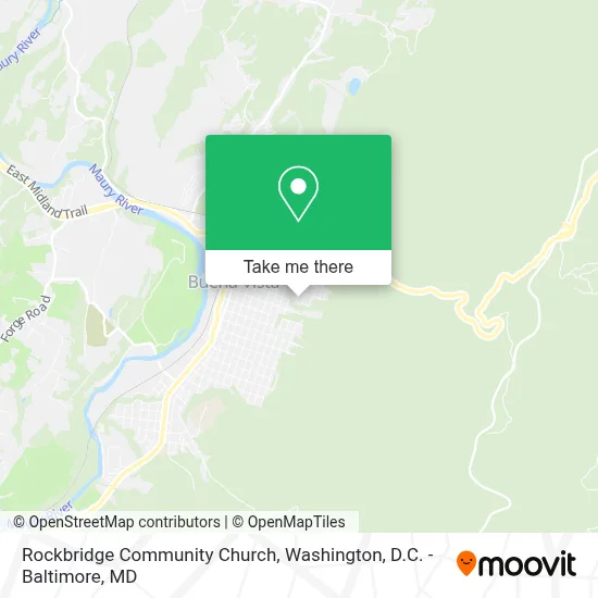 Rockbridge Community Church map