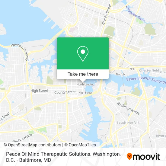 Peace Of Mind Therapeutic Solutions map
