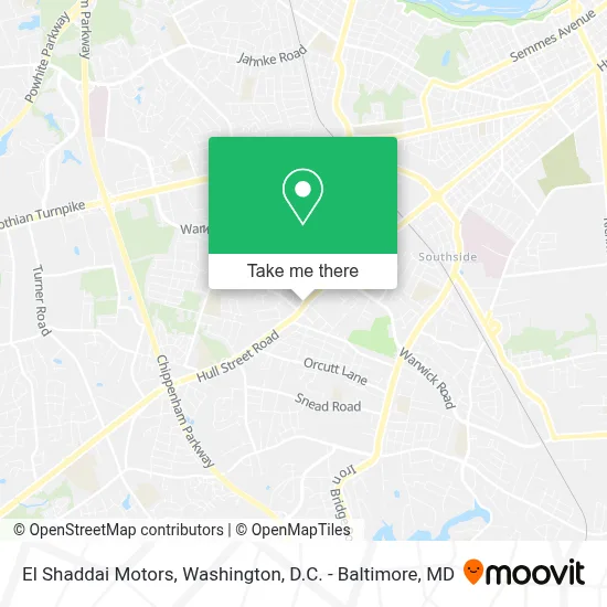 El Shaddai Motors map