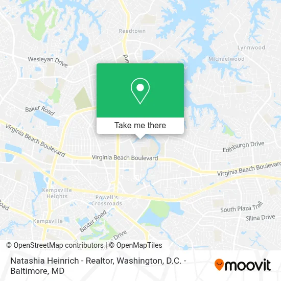 Natashia Heinrich - Realtor map