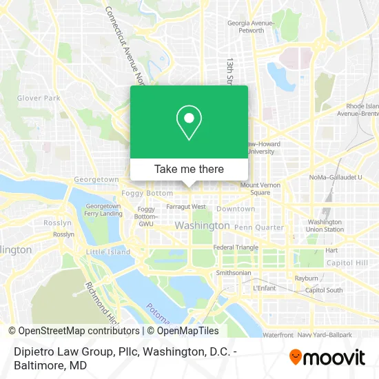 Dipietro Law Group, Pllc map