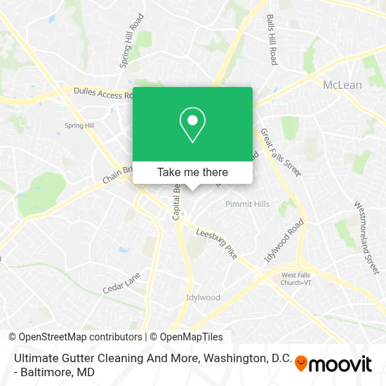 Ultimate Gutter Cleaning And More map