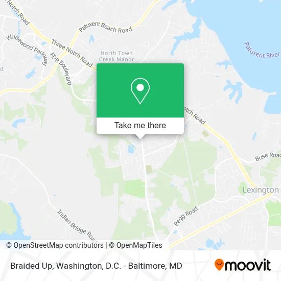 Braided Up map