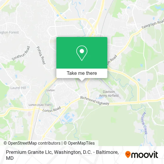 Premium Granite Llc map