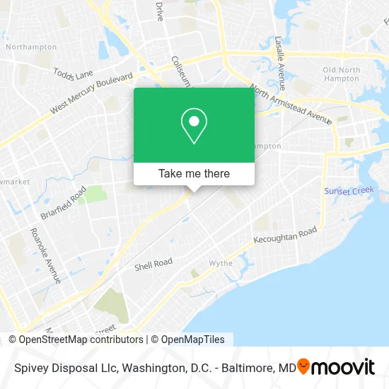 Spivey Disposal Llc map