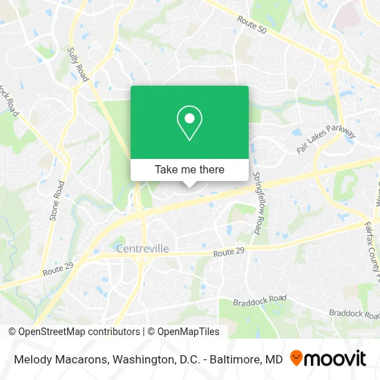 Melody Macarons map