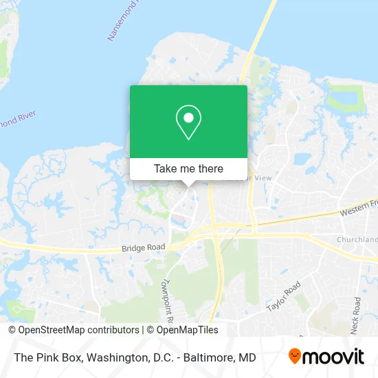 The Pink Box map