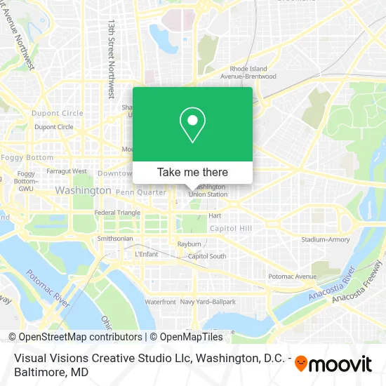 Visual Visions Creative Studio Llc map
