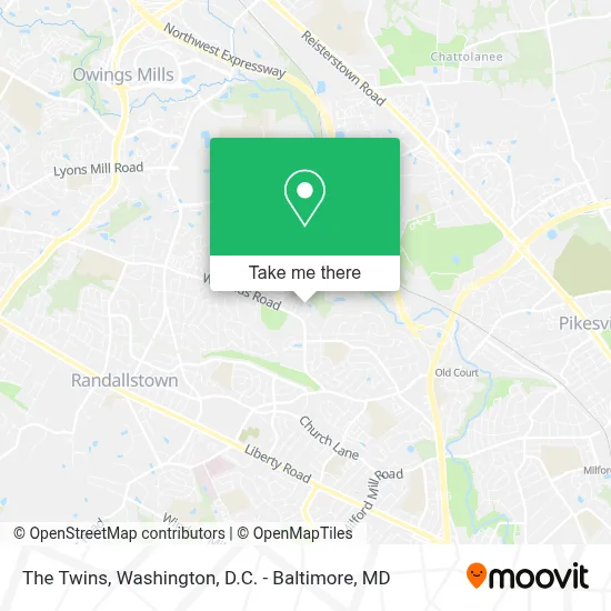 The Twins map