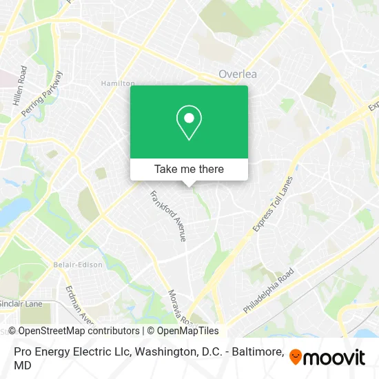 Pro Energy Electric Llc map