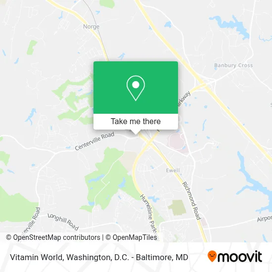 Vitamin World map