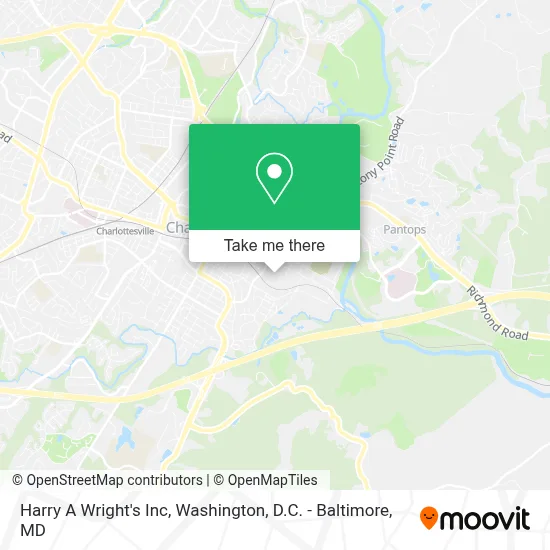 Harry A Wright's Inc map