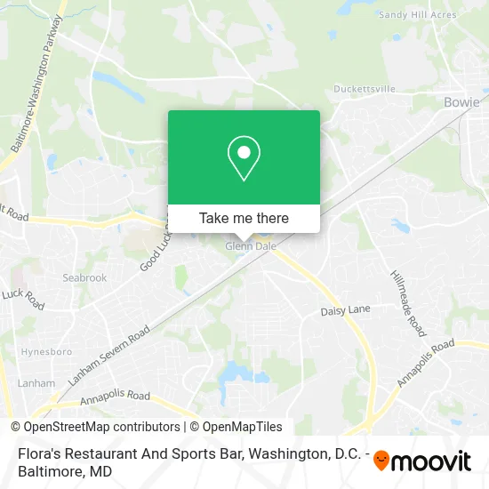 Flora's Restaurant And Sports Bar map