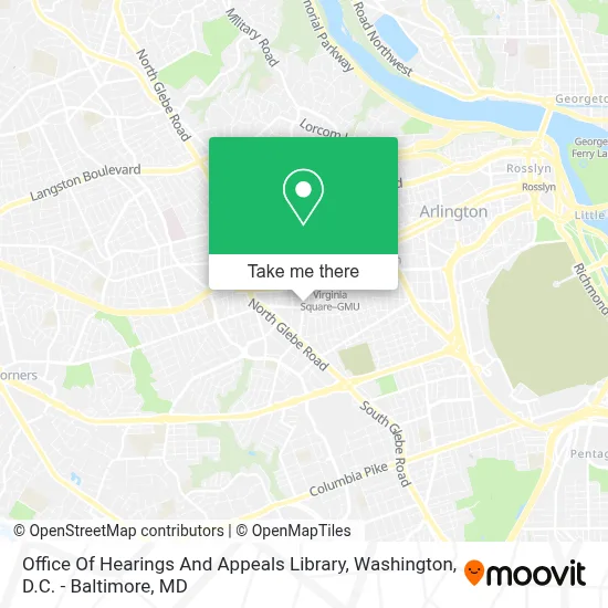 Office Of Hearings And Appeals Library map