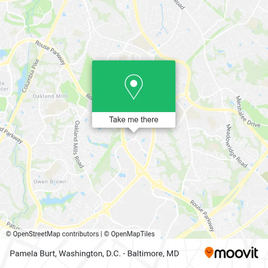 Pamela Burt map