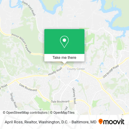 April Ross, Realtor map