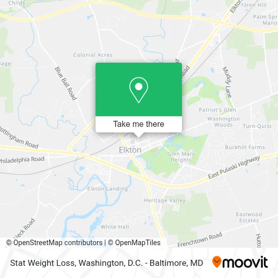 Stat Weight Loss map