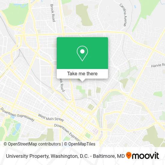 University Property map