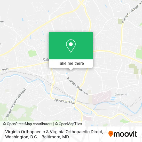 Virginia Orthopaedic & Virginia Orthopaedic Direct map