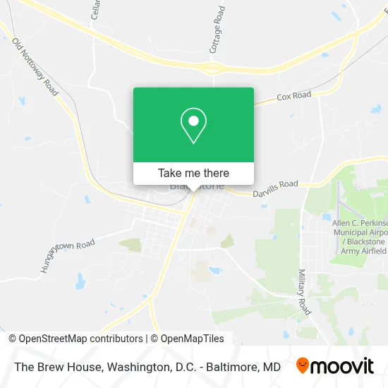 The Brew House map