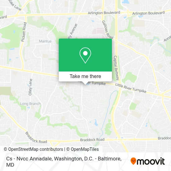 Cs - Nvcc Annadale map