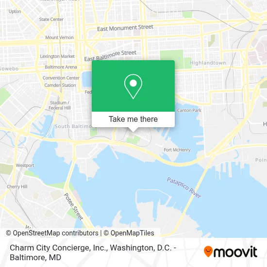 Charm City Concierge, Inc. map