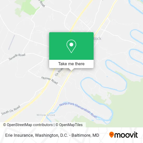 Erie Insurance map