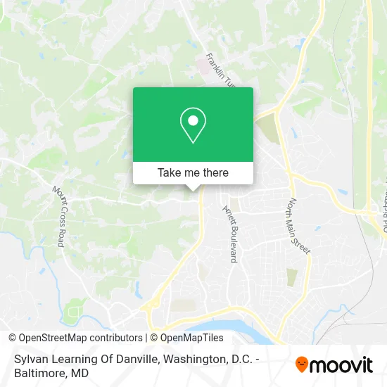 Sylvan Learning Of Danville map