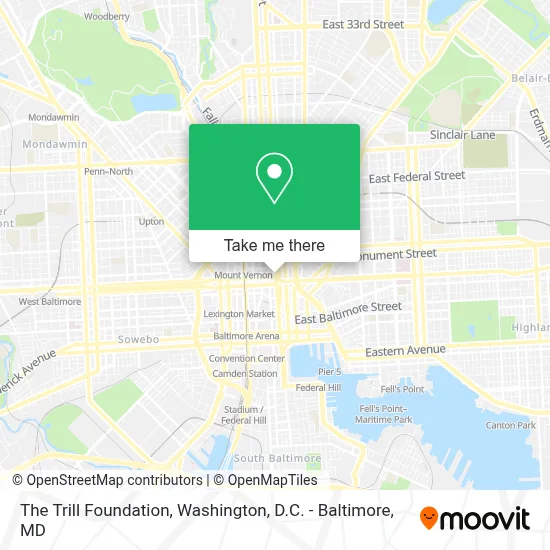 The Trill Foundation map