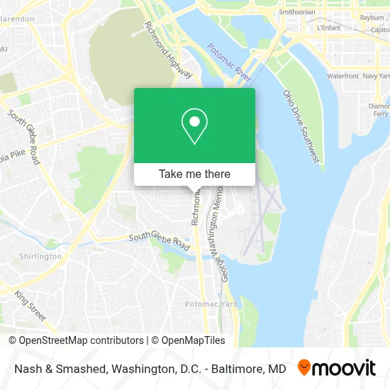 Nash & Smashed map