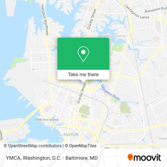Ymca map