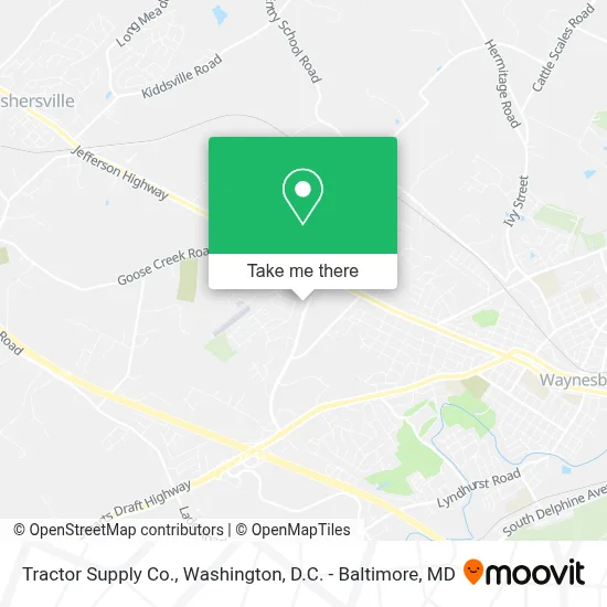 Tractor Supply Co. map